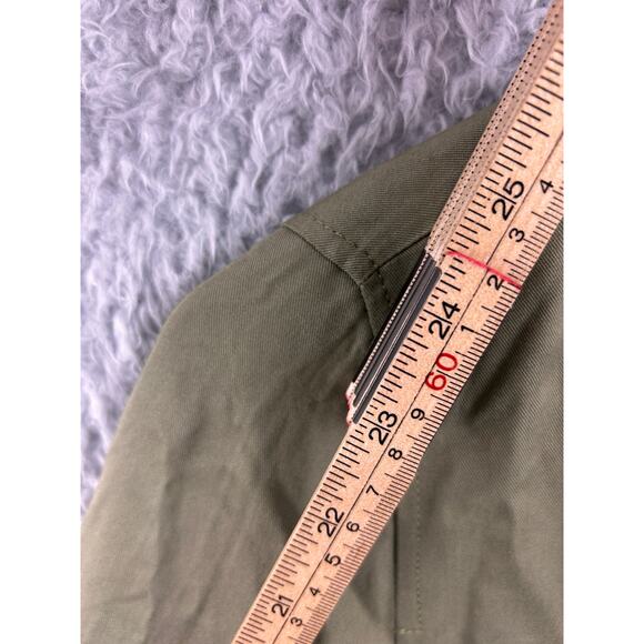 Tommy Hilfiger Men’s XS Olive Green Bomber Jacket Zip Front Lightweight - Picture 6 of 9